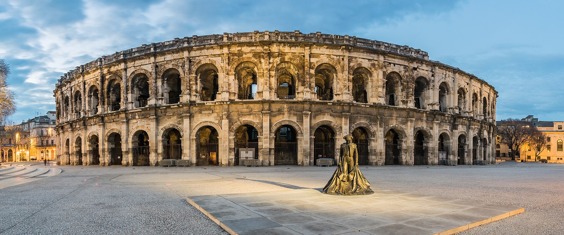 Nimes arena Roman amphitheatre